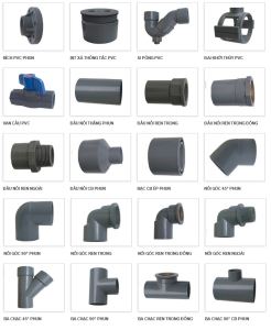 Giới thiệu phụ kiện ống nhựa uPVC Tiền Phong
