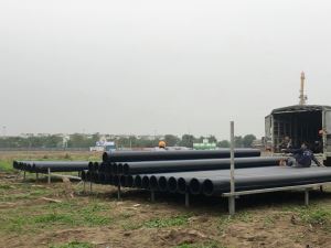 Cấp ống nhựa dự án khu công nghiệp Liên Hà Thái