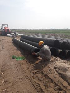 Cấp ống nước dự án đường ven biển đoạn Thái Bình- Hải Phòng