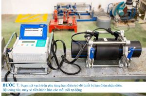 Hướng dẫn hàn điện trở ống HDPE Tiền Phong