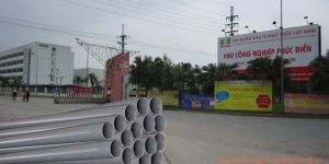 Phân phối ống nhựa Tiền Phong tại khu công nghiệp Phúc Điền - Cẩm Giàng, Hải Dương